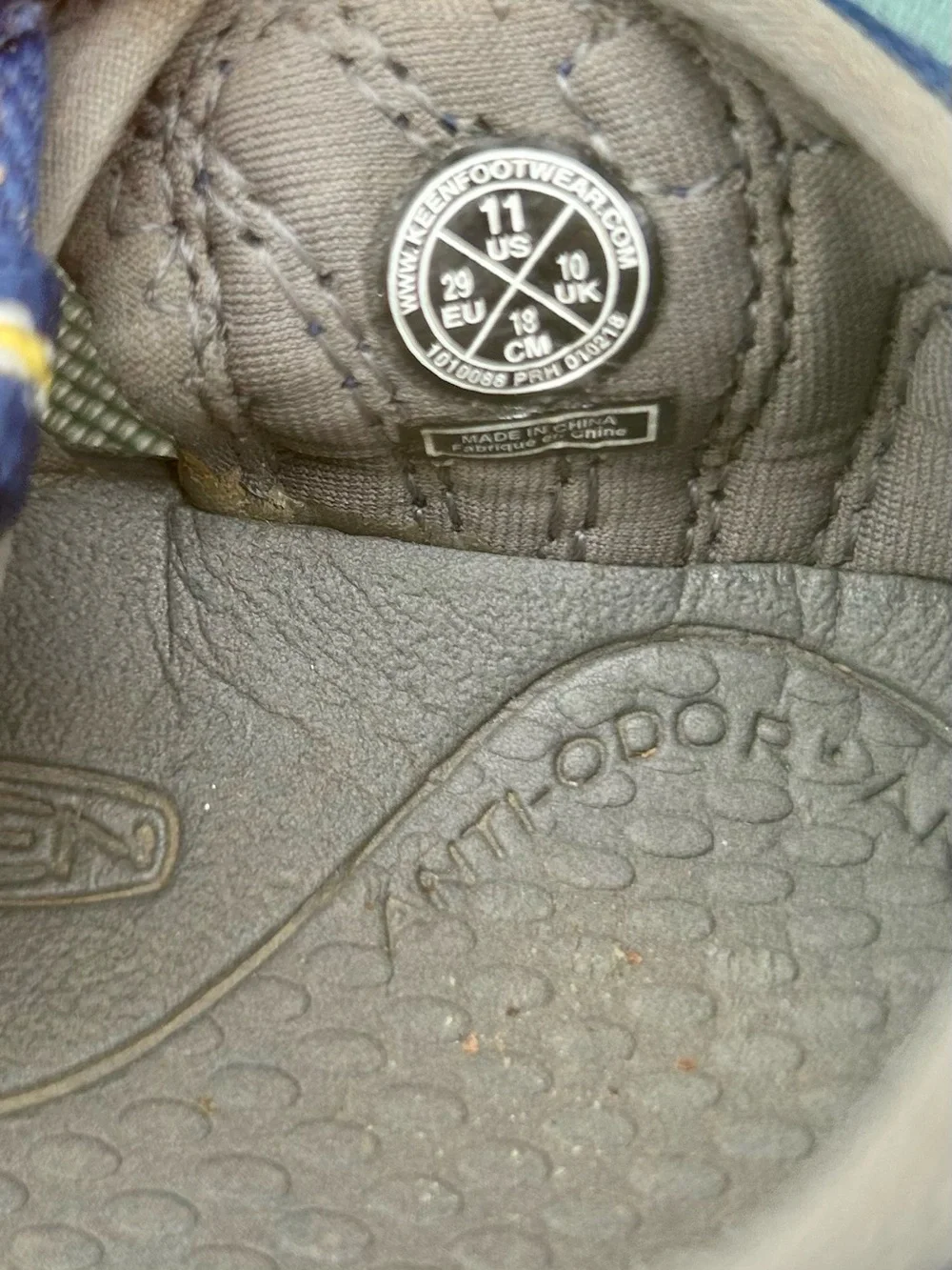 KEEN Newport H2 Toddler Closed Toe Water Sandals Navy Blue Size 11